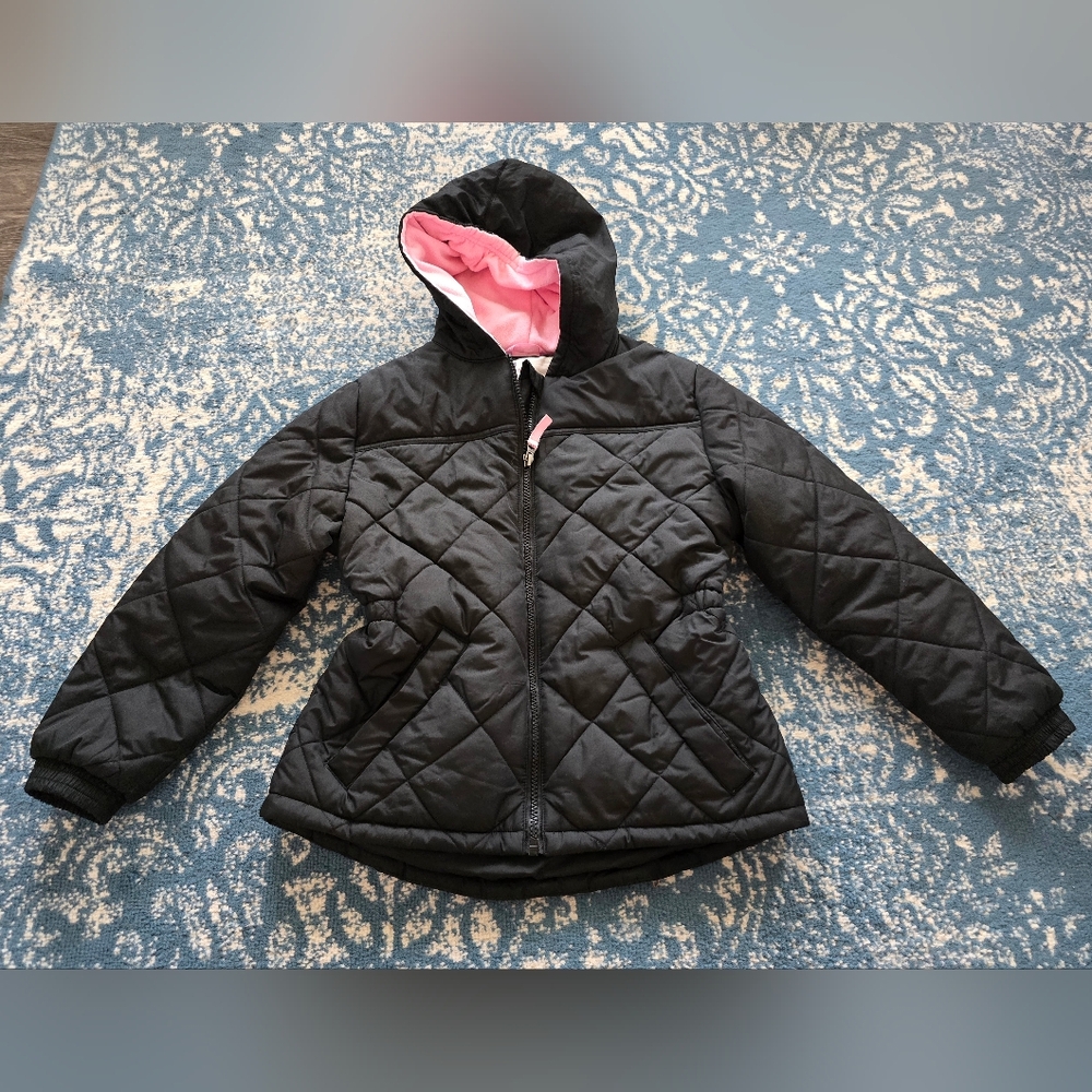 Girls Faded Glory Like New Coat Size 7/8